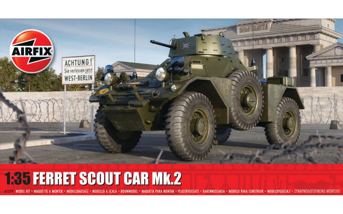 Airfix ferret scout car - ferret,