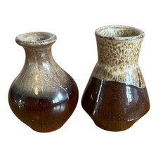 Vintage Pair of Ceramic Art