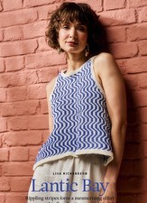 LANTIC BAY Flared Cotton Vest - Knitting Pattern - ROWAN Handknit Cotton DK