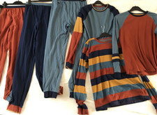 Next 3  pairs boys pyjamas Pjs  set  Age 16