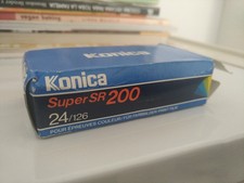 Konica Super SR 200 24/126 film (expired 1995) ISO 200