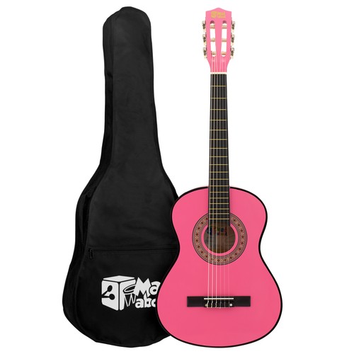 Pink classical guitar - classical, by