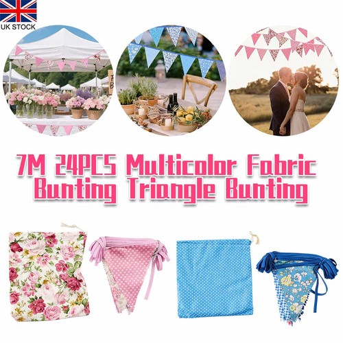 Flags fabric bunting - flags,