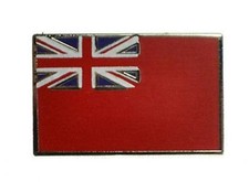 MERCHANT NAVY RED ENSIGN LAPEL PIN OR WALKING STICK MOUNT