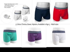 Rodger WIRELESS Bedwetting Alarm Boy/Girl Complete UK System +Vibration Cushion 