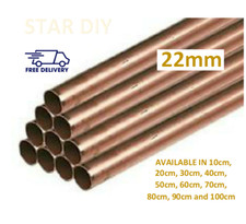 Various 22mm copper tube pipe - 22mm,
