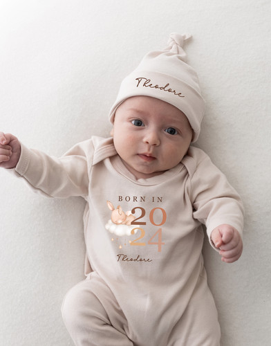 Hello world babygrow safari - world,