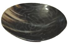 Real Bison Horn Decrative Bowl By Ilva Home Collection In Wonderful Condition 