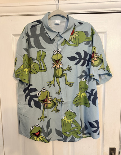 Men 2xl blue green kermit - green,