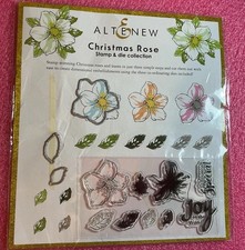 Altenew Christmas Rose Clear