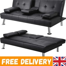Compact Convertible Sofa Bed &