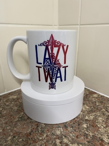 Lazy 11oz mug - design, printed