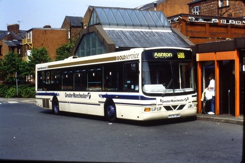 35mm original colour bus slide - bus,