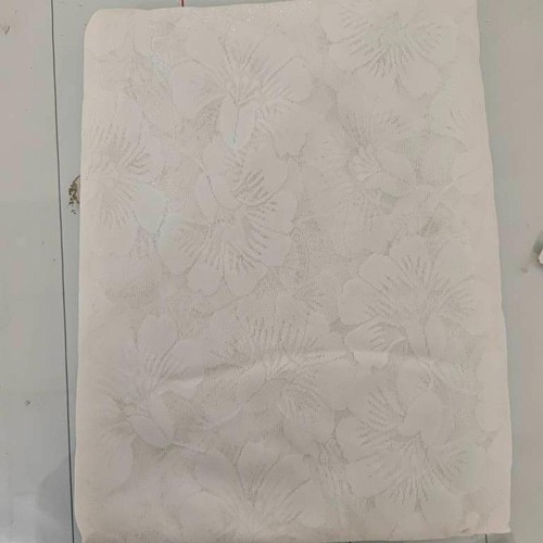 Round white lace - white,