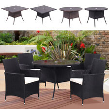 Garden Table Chairs Rattan