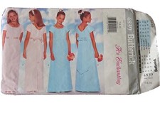 Butterick Pattern 4839 Vintage 1997 Girl Flower Bridesmaid Sizes 7-10 CUT