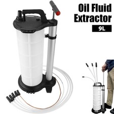9L Engine Oil Brake Fluid Extractor Removal Transfer Vacuum Suction Hand Pump UK