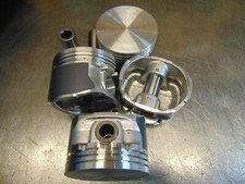 Ford 1.8 Zetec Silver top Mondeo Escort Fiesta 4 new pistons 1.mm O/S 1993-1998 