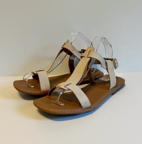 Next cream leather flat - next,