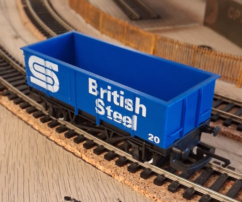 Hornby british steel blue open - blue,