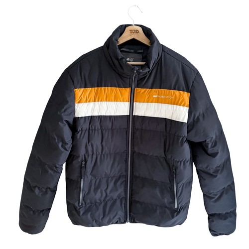 Mens crosshatch puffer jacket - crosshatch,