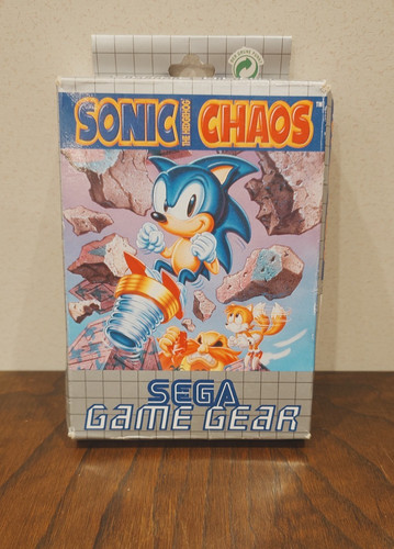 Sega game gear sonic - game, chaos