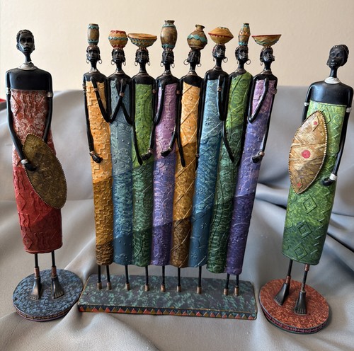 African tribal figurines - tribal,