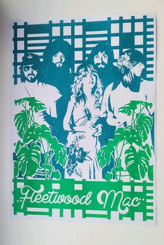 Fleetwood mac screen print - mac,