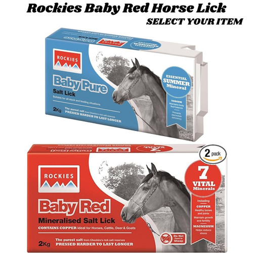 Rockies baby red horse lick - rockies, |