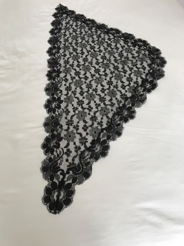 Vintage black lace - vintage,