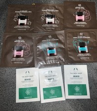 The Body Shop Himalayan Charcoal Chinese Ginseng Rose Mask X 9 Samples 5ml