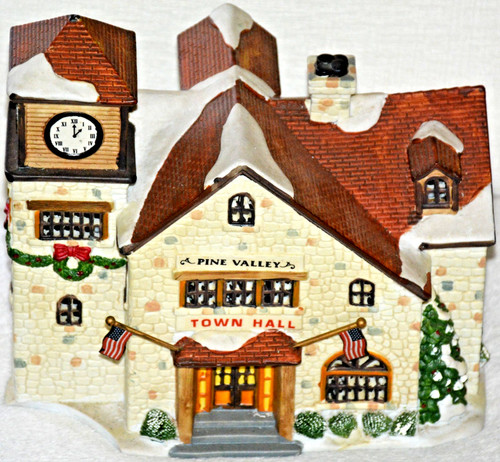 Lemax pine valley town - valley,