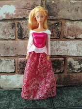 Disney Classics Sleeping Beauty Doll Aurora Vintage Mattel 1991 Magic Eyes