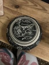 Vintage Hand Crafted Trinket Box From Cyprus