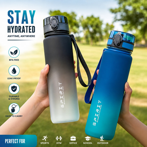 Liter sports water - 1, bottle