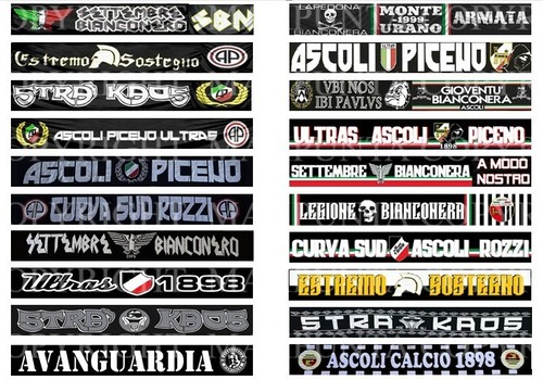 Subbuteo stickers listen - 20,