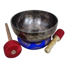 Tibetan Tiger Singing Bowl Big Antique Healing and Meditation, Therapy- 12inch