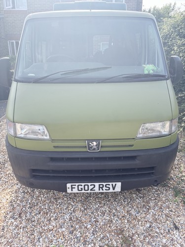 Peugeot boxer 2002 converted - peugeot,