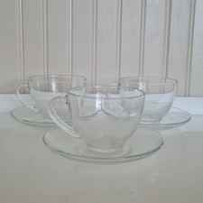 Trio Of French Arcoroc Glass