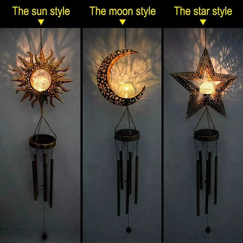 Solar wind chimes - solar,
