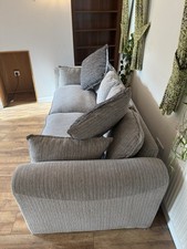 Four Seater Fabric Sofa DFS Only A Year Old No Damage Collection Only