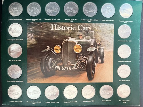 Historic cars shell coin - historic,