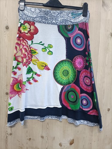 Desigual patchwork skirt - desigual, size