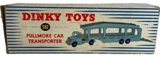Vintage Dinky 1953 No. 582 Pullmore Car Transporter 4 Rivet Blue Diecast Model