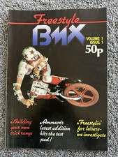 Freestyle BMX Magazine Volume 1 Issue 1 UK 80s