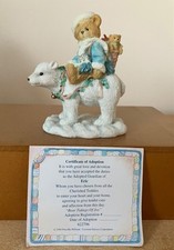 Cherished Teddies, Eric, 1994 early bear in original box VGC 