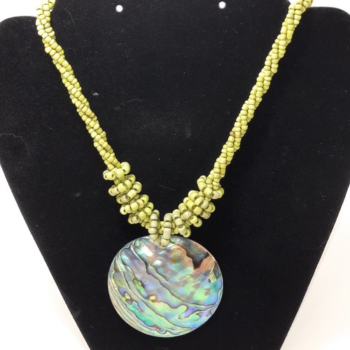 Lee sands necklace green - 18",