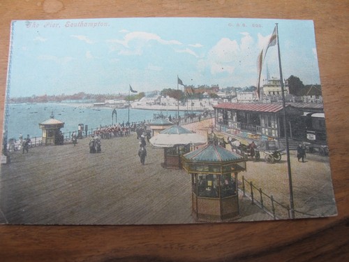Postcard the pier southampton - pier,