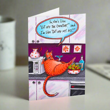 Cat on the Counter Funny