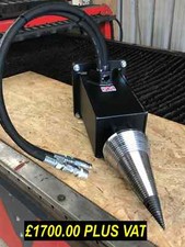 mini digger cone log splitter